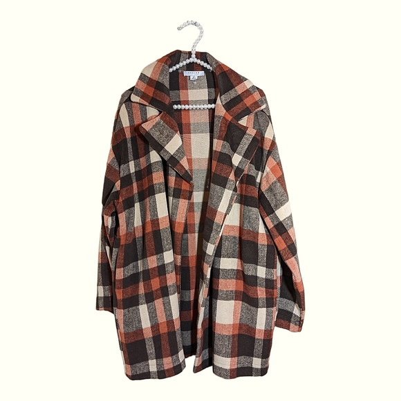 FAVLUX Jackets & Blazers - Favlux Plaid Shacket size large